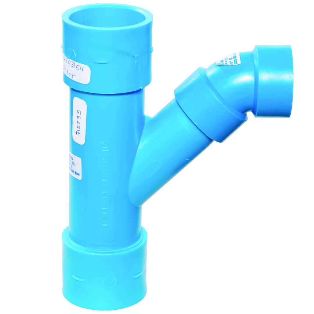 Product Image - Reducing Long Turn Wyes Blueline FRPP SF - 2 x 1.5