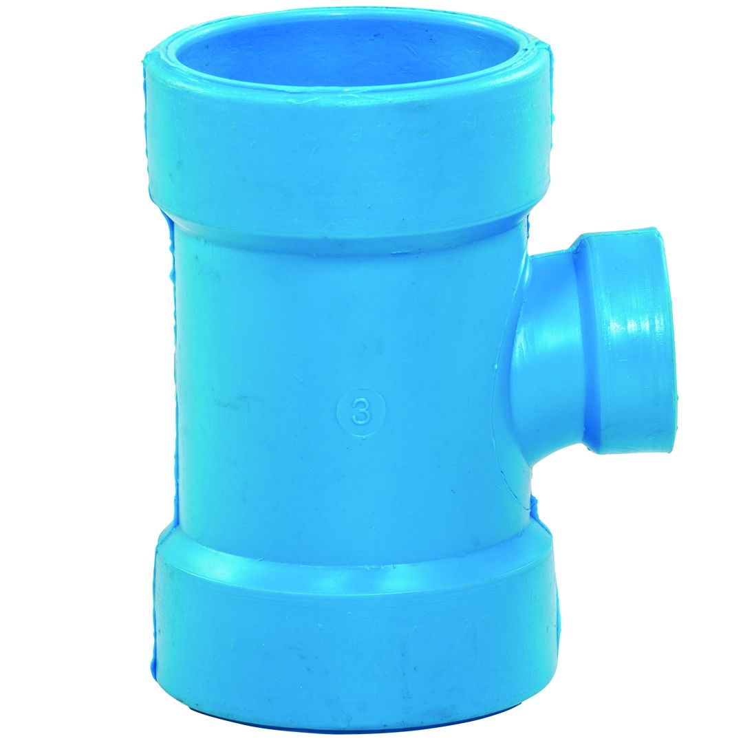 Product Image - Reducing Sanitary Tees Blueline FRPP SF