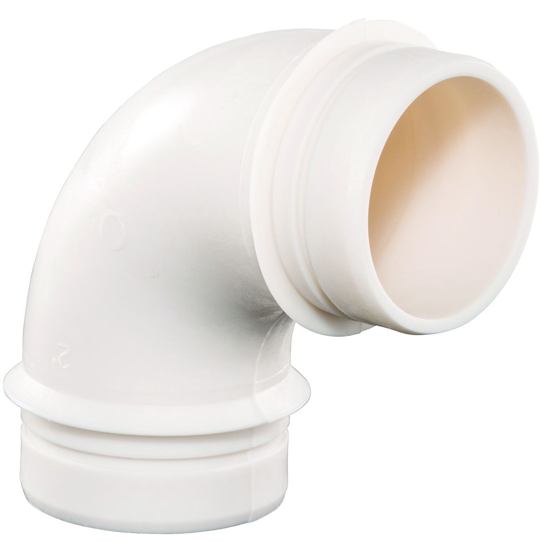 Product Image - 90 Elbows Plenum Plus PVDF NH - Angle
