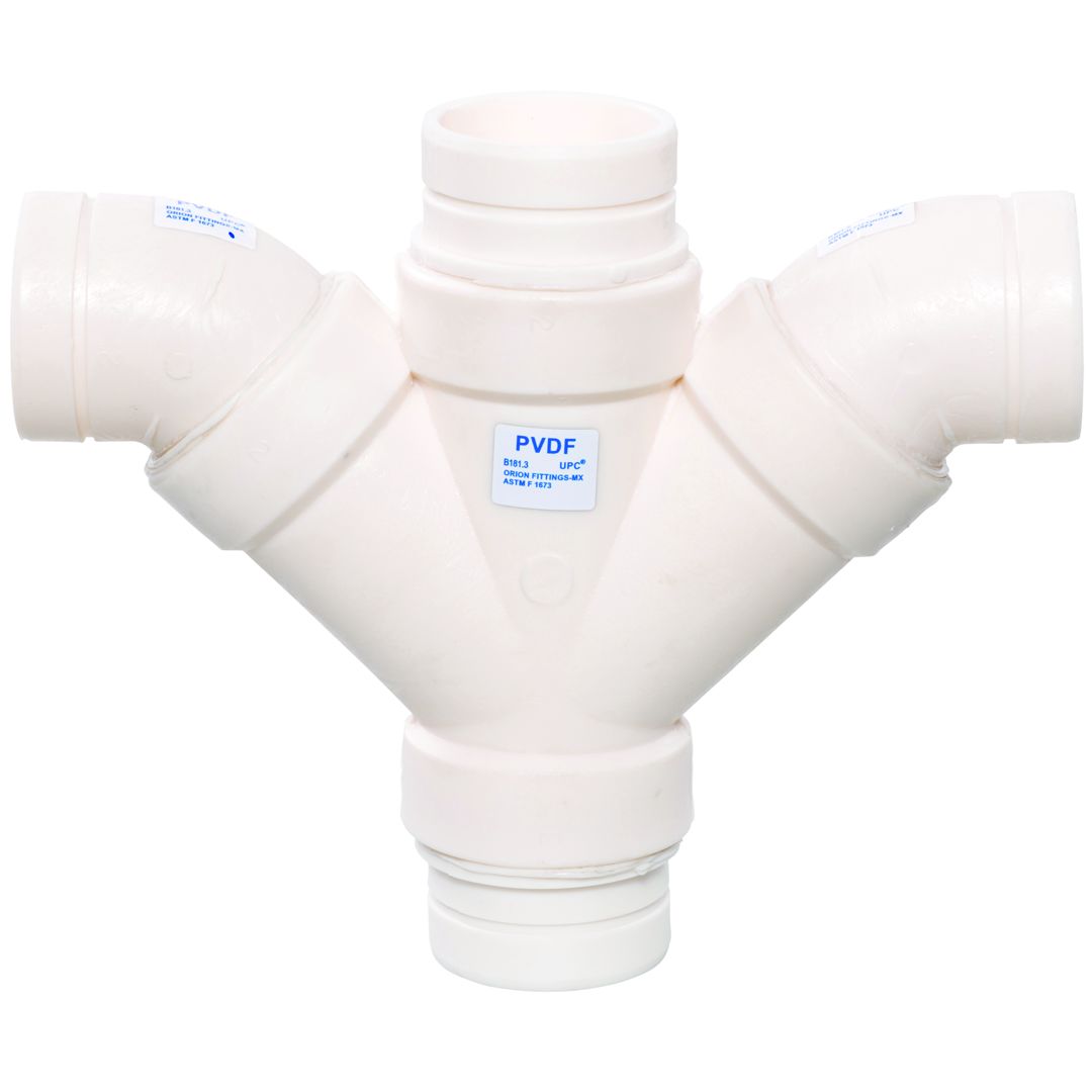 Product Image - Double Long Turn Wyes Plenum Plus PVDF NH