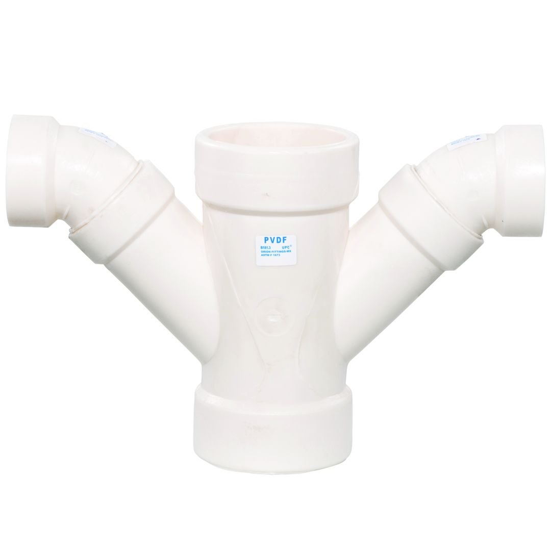 Product Image - Reducing Long Turn Wyes Plenum Plus PVDF SF